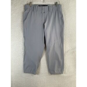 NEW Adidas Softball Pants Unisex Medium Knicker Fast Pitch Grey Baseball
